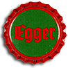 Kühlschrankmagnet mit Kronkorken von PRIVATBRAUEREI FRITZ EGGER GMBH & CO KG