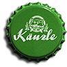 Kühlschrankmagnet mit Kronkorken von Kauzen-BrÃ¤u GmbH & Co. KG Ochsenfurt