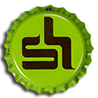 Kühlschrankmagnet mit Kronkorken von MASHSEE BRAUEREI GMBH & CO. KG