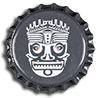 Kühlschrankmagnet mit Kronkorken von RATSHERRN BRAUEREI GMBH