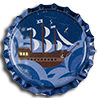 Kühlschrankmagnet mit Kronkorken von RATSHERRN BRAUEREI GMBH